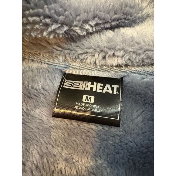 32 Degrees Women's Gray Plush Faux Fur Jacket Size M - Picture 7 of 10